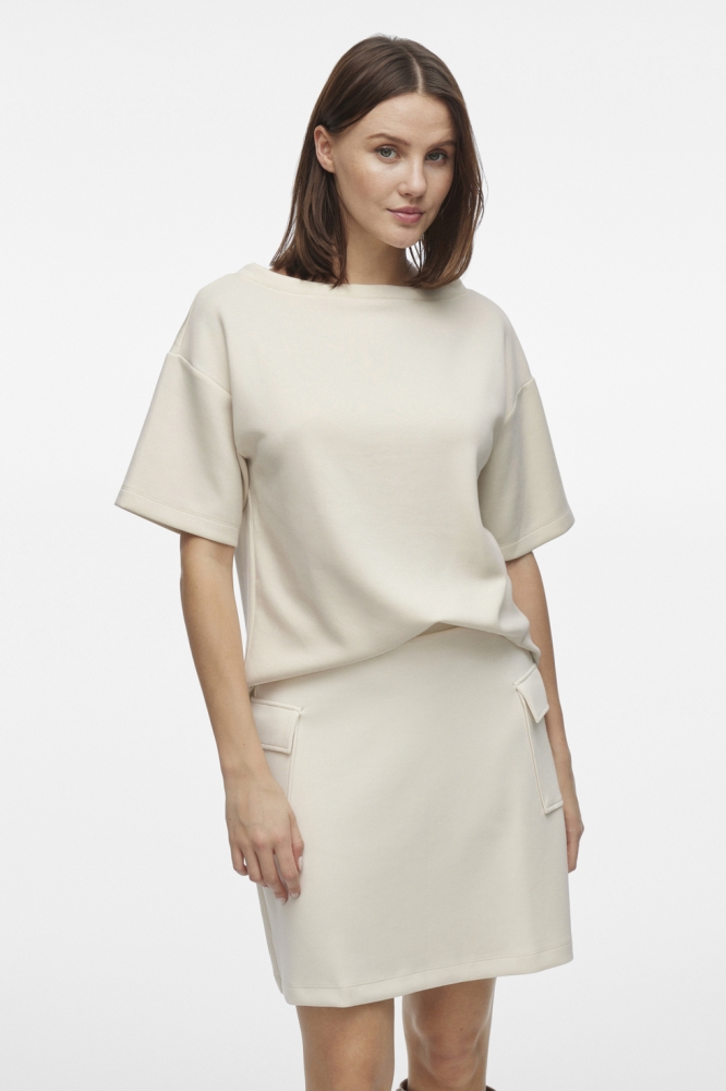 VIKARENA BOATNECK 2/4 TOP/R 14103955 Birch